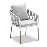 COVE OUTDOOR ROPE AND ALUMINIUM DINING CHAIR