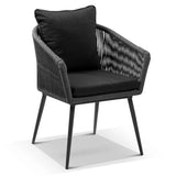 HERMAN OUTDOOR ROPE AND ALUMINIUM DINING CHAIR