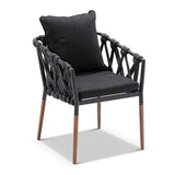 COVE OUTDOOR ROPE AND ALUMINIUM DINING CHAIR