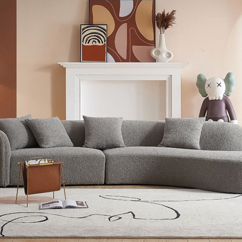 Abigail 4 Seater Fabric Lounge
