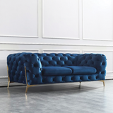 Flora Velvet Sofa Set
