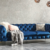Flora Velvet Sofa Set