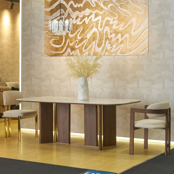 KIRA Modern Sintered Stone Dining Table