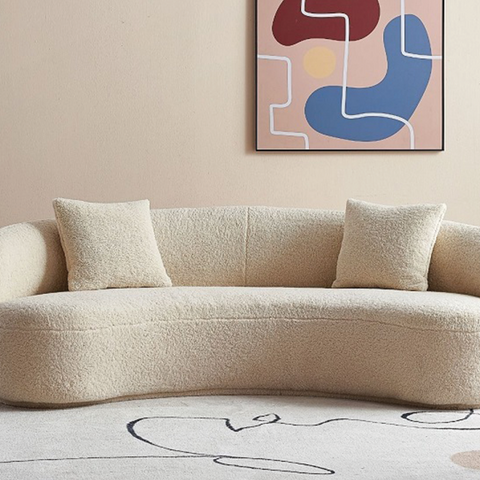 Luisa 3 Seater Fabric Sofa