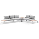 NOVA PACKAGE D - OUTDOOR ALUMINIUM MODULAR CORNER LOUNGE