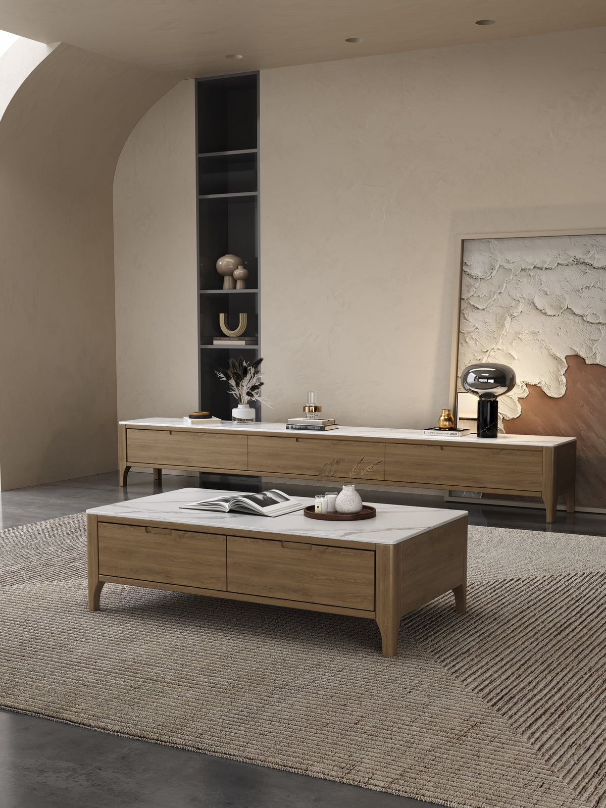 Agron Morden Entertainment Unit