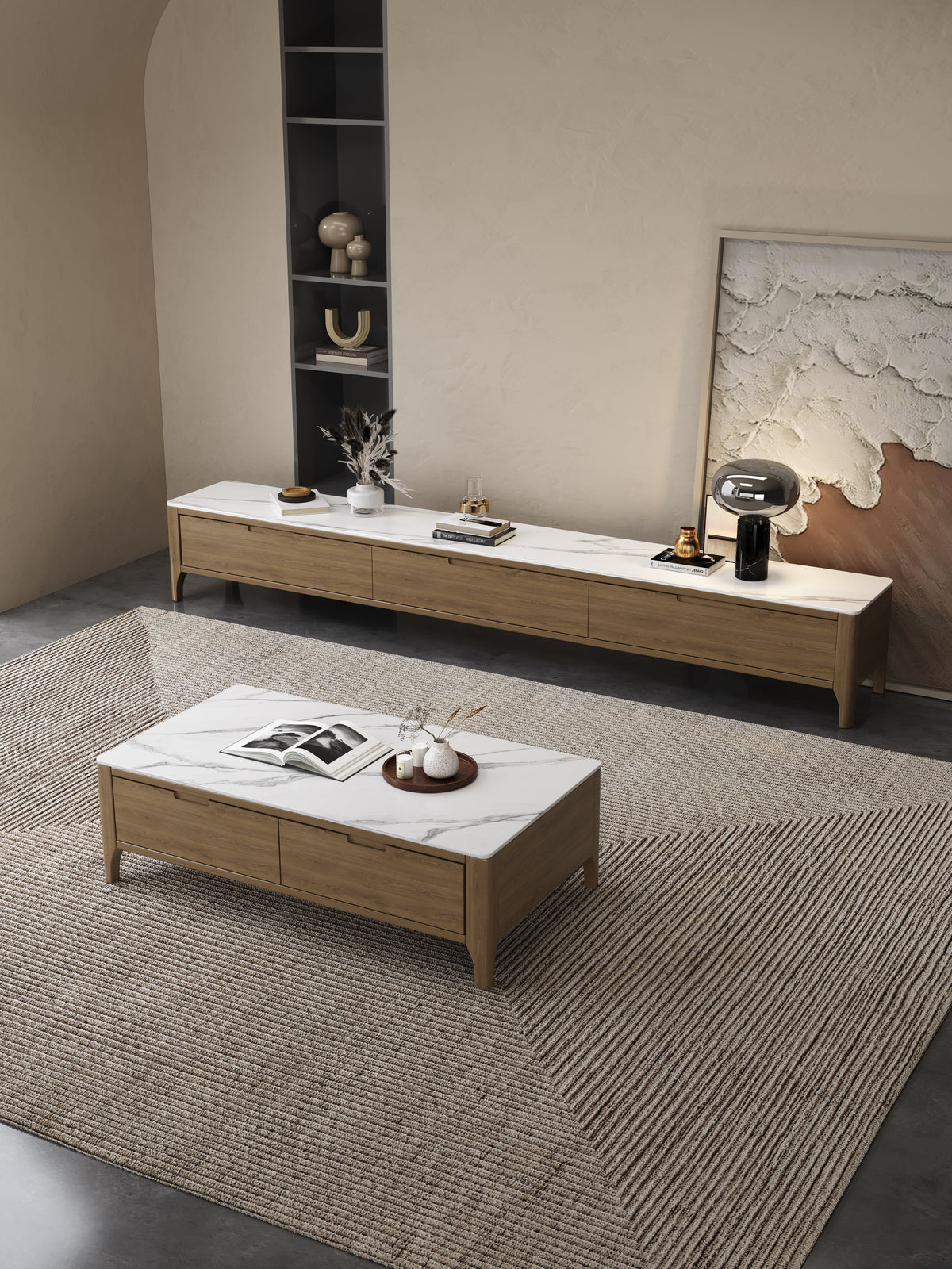 Agron Morden Entertainment Unit