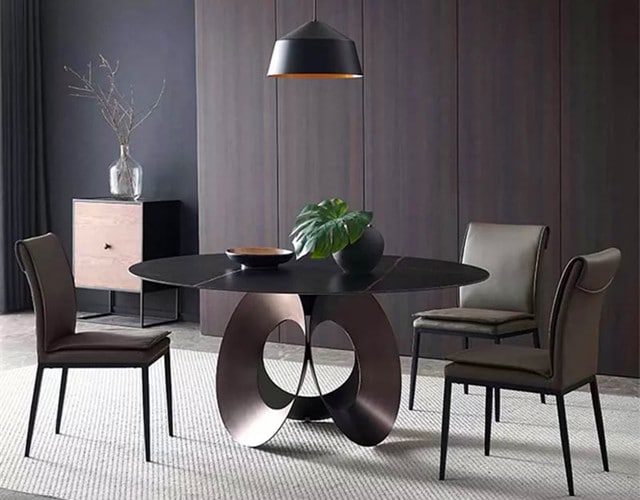 Baxton Round Dining Table