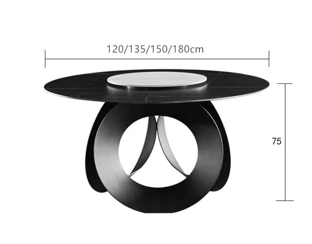 Baxton Round Dining Table