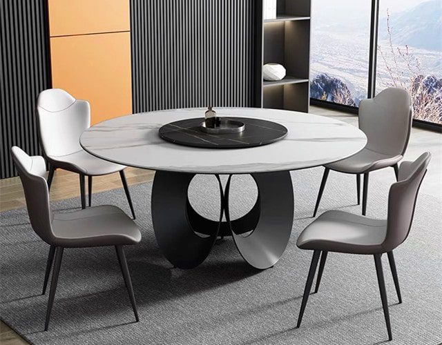 Baxton Round Dining Table
