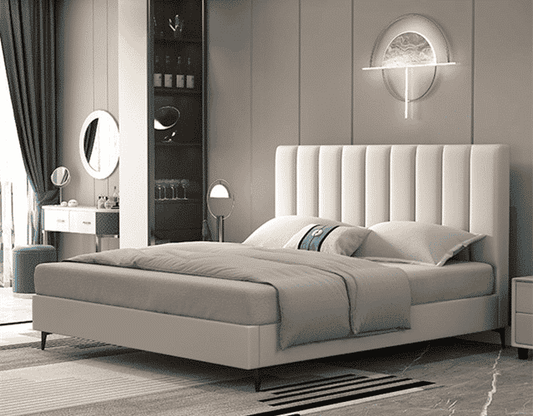 Cono Leather Bed