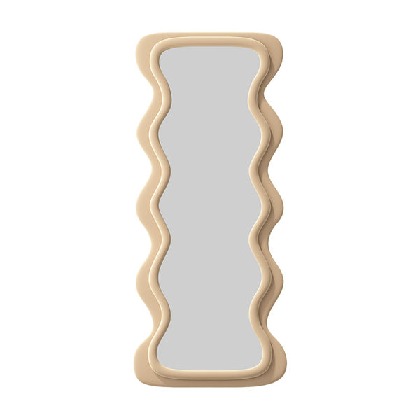 Full Length Floor Mirror Body Mirrors Large Mirror Taupe