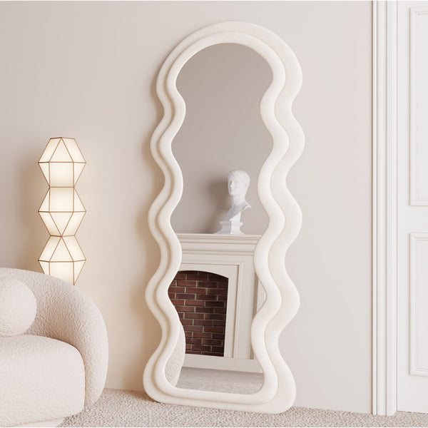 Full Length Floor Mirror Body Mirrors Large Mirror White