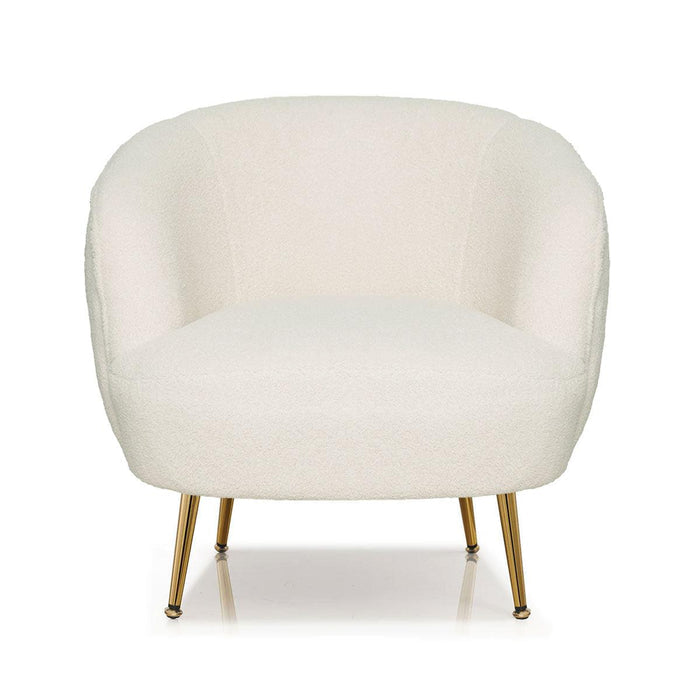 Polly Faux Fleece Accent Chair