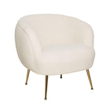Polly Faux Fleece Accent Chair