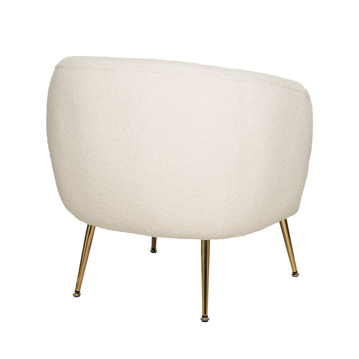 Polly Faux Fleece Accent Chair