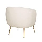 Polly Faux Fleece Accent Chair