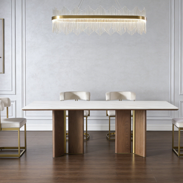 KIRA Modern Sintered Stone Dining Table