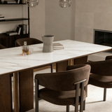 LD Lionel luxury dining table in contemporary dining setting