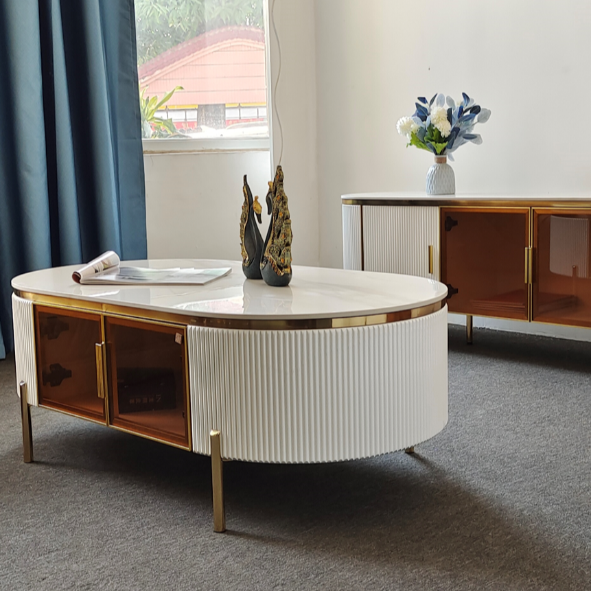 Lucas Coffee Table White