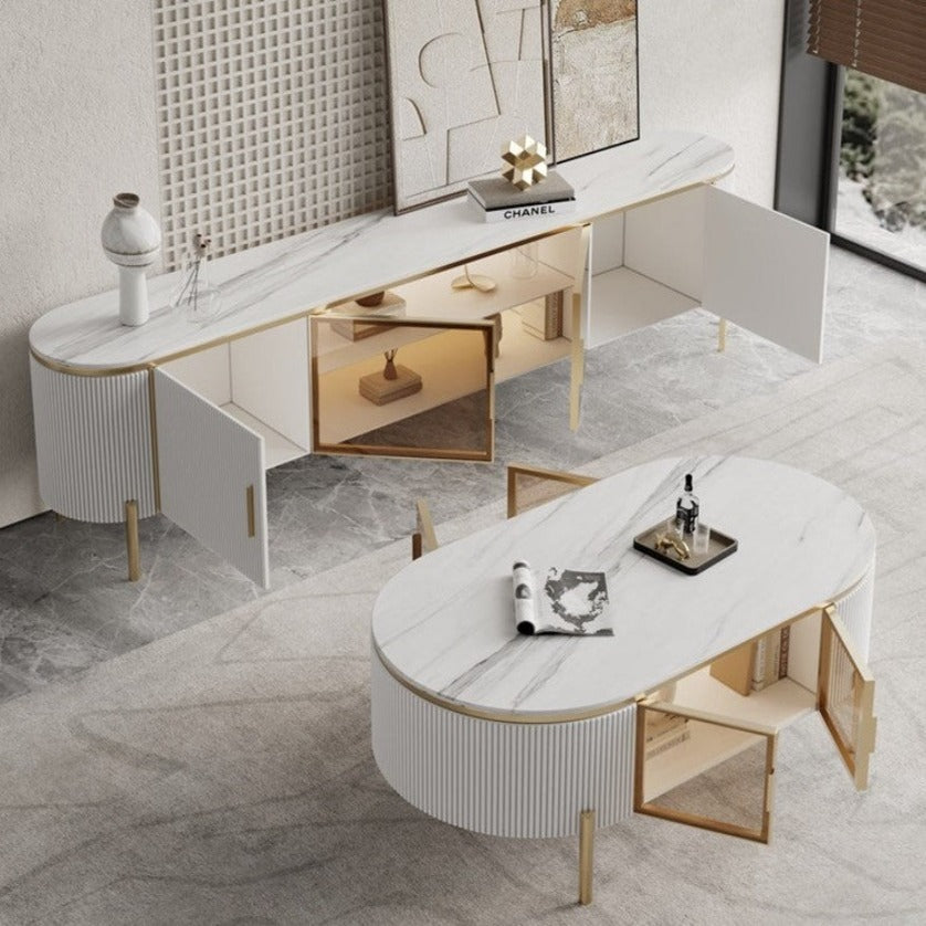 Lucas Coffee Table White