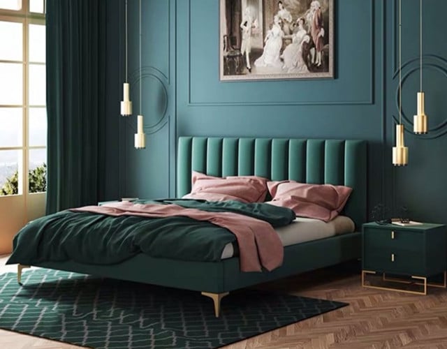 Lucy Fabric Bed