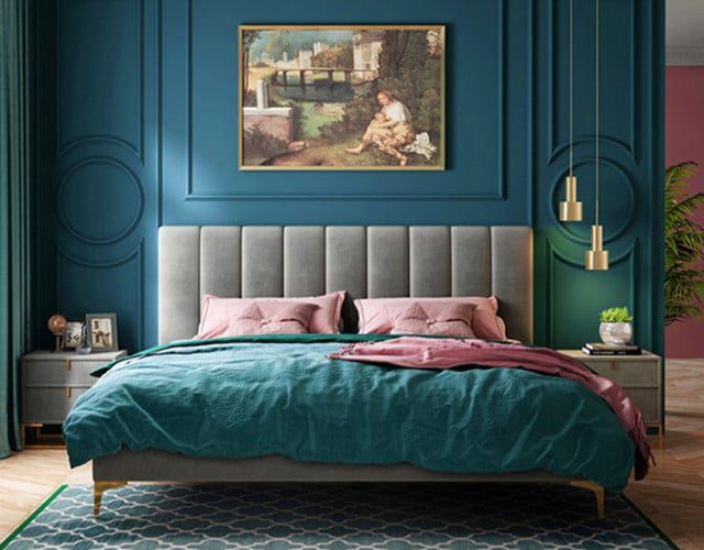 Lucy Fabric Bed