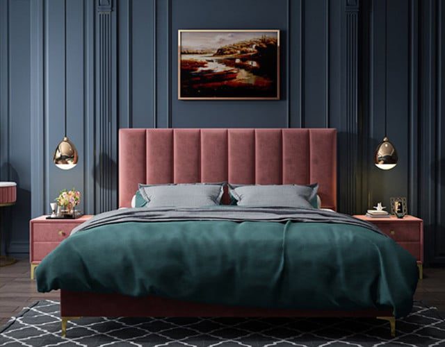 Lucy Fabric Bed