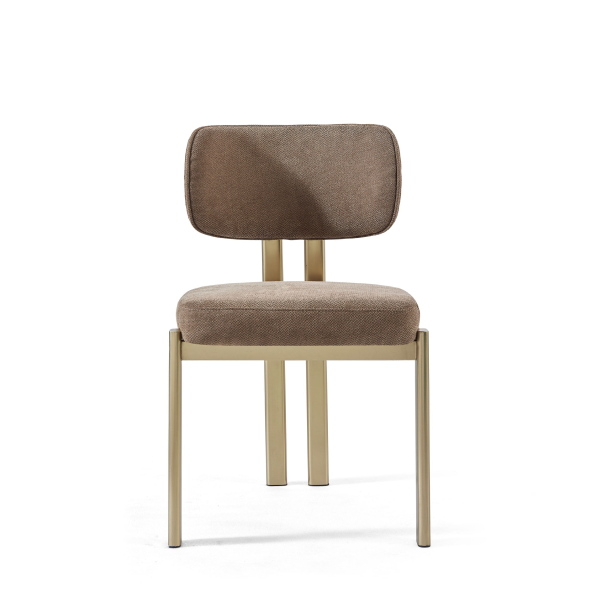 MERA Luxury Mocha Gold Dining Chair