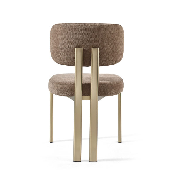 MERA Luxury Mocha Gold Dining Chair