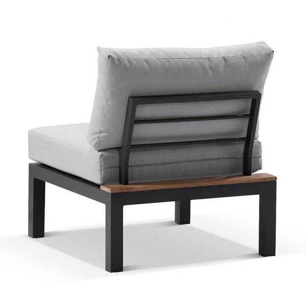 NOVA PACKAGE D - OUTDOOR ALUMINIUM MODULAR CORNER LOUNGE