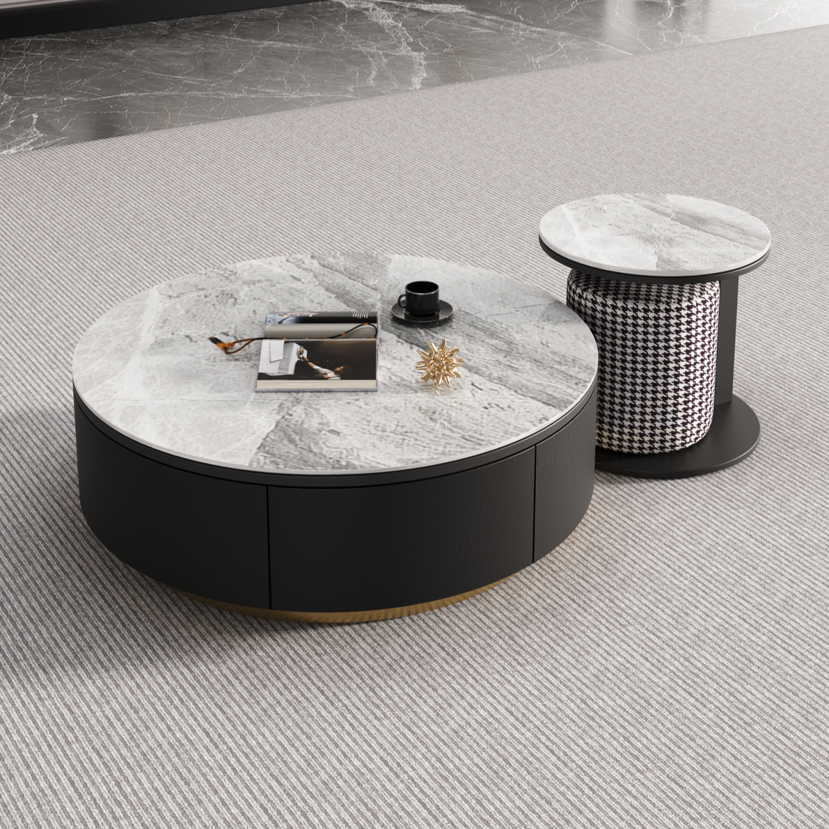 Nicole Grey Coffee Table