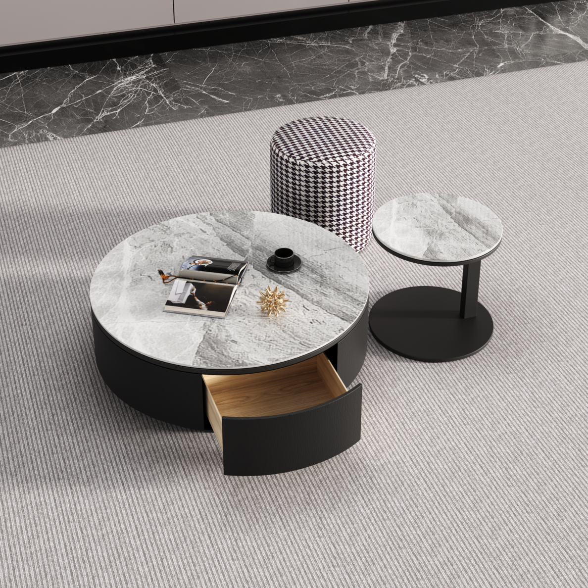 Nicole Grey Coffee Table