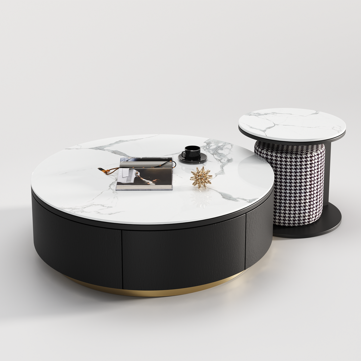 Nicole White Coffee Table