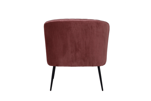 Perla Occasional Velvet Chair Dusk