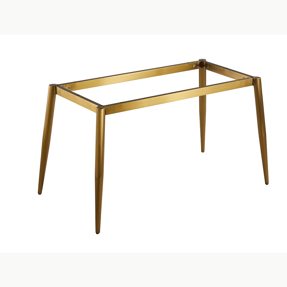 Telsa Dinning Gold Leg- Black Top