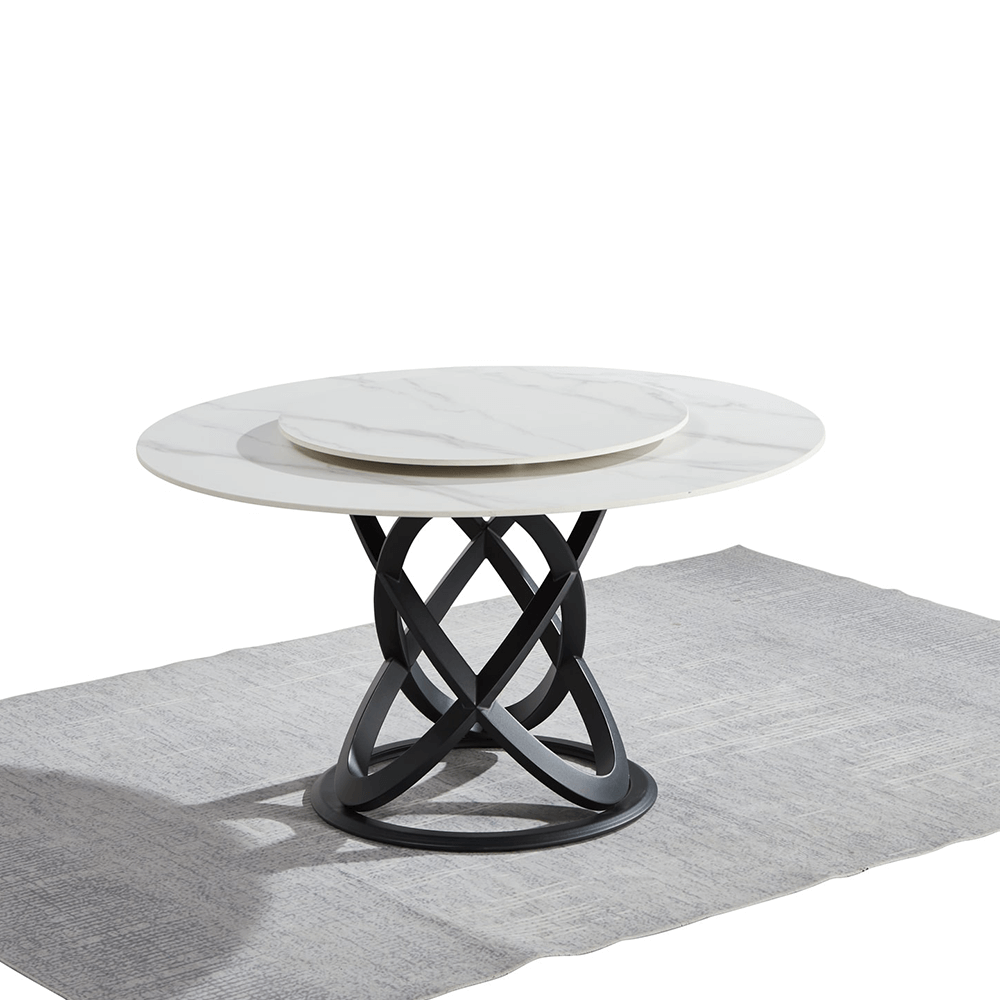 Newton Dinning Black Leg- White Top