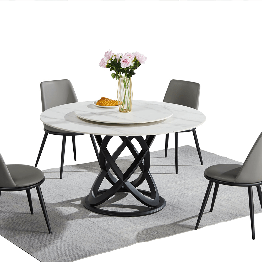Newton Dinning Black Leg- White Top